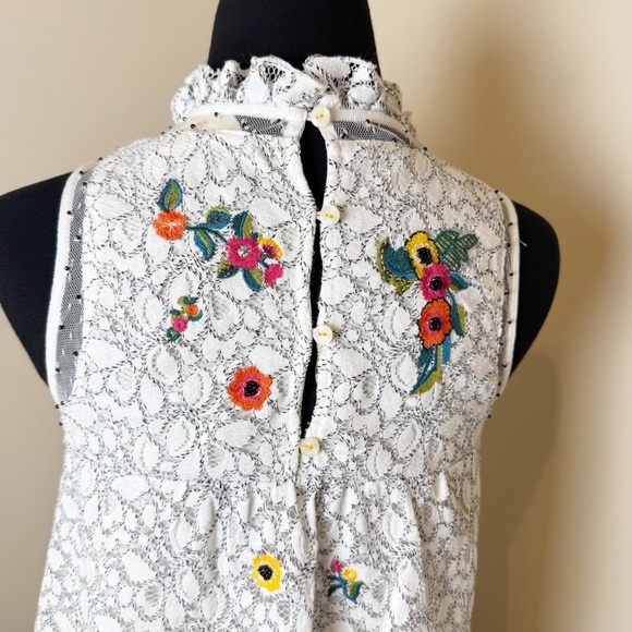 Anthropologie Maeve Macie Lace Top 4 - Picture 10 of 14